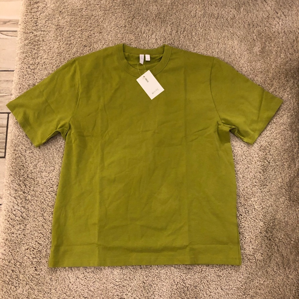 Green ASOS tee